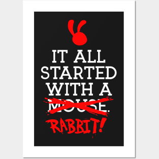 RABBIT Posters and Art